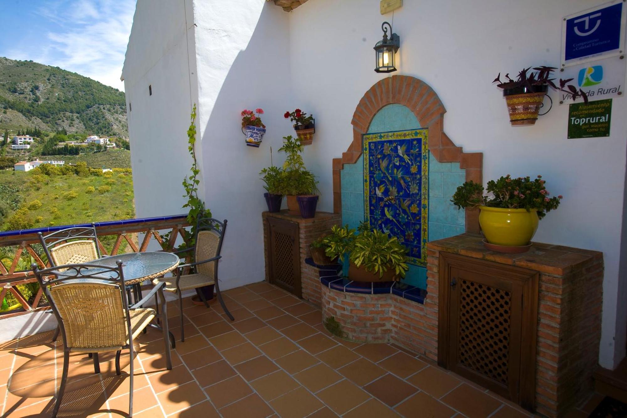 Casa Rural Alqueria Del Duende Frigiliana Exteriör bild